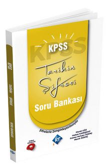 2022 KPSS Tarihin Şifresi Soru Bankası Video Çözümlü kitap kapağı