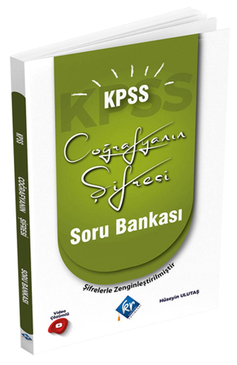 2022 KPSS Coğrafyanın Şifresi Soru Bankası Video Çözümlü kitap kapağı