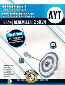 AYT Türk Dili ve Edebiyatı 25x24 Denemeleri kitap kapağı