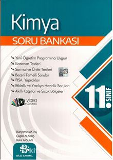 11. Sınıf Kimya Soru Bankası kitap kapağı