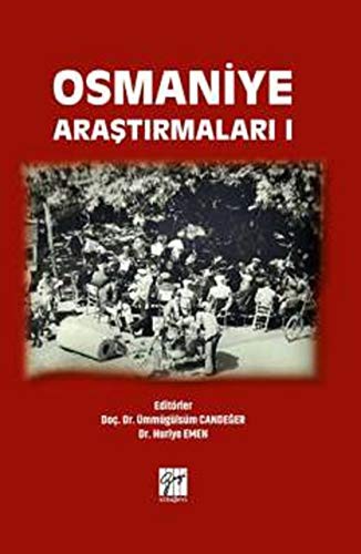 Osmaniye Araştırmaları 1 kitap kapağı