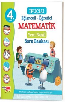 4. Sınıf Eğlenceli - Öğretici İpuçlu Matematik Yeni Nesil Soru Bankası kitap kapağı