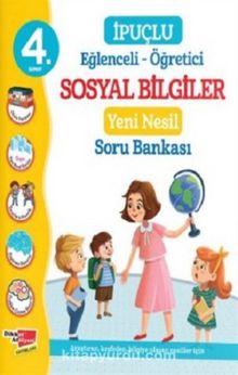 4. Sınıf İpuçlu Eğlenceli - Öğretici Sosyal Bilgiler Yeni Nesil Soru Bankası kitap kapağı