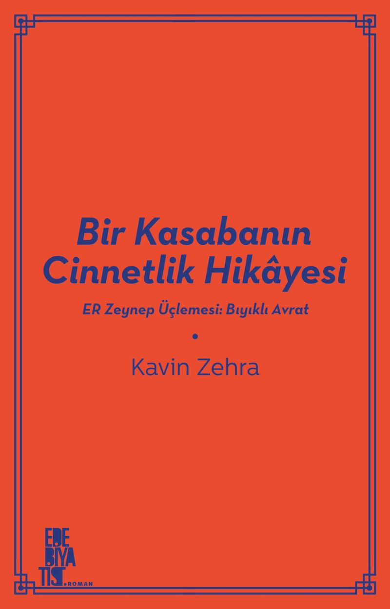 Bir Kasabanın Cinnetlik Hikayesi kitap kapağı