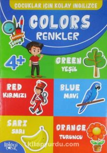 Çocuklar İçin İngilizce - Colors kitap kapağı