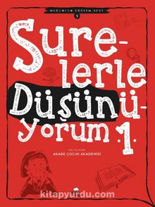 Surelerle Düşünüyorum 1 / Değerler Eğitim Seti 5 kitap kapağı