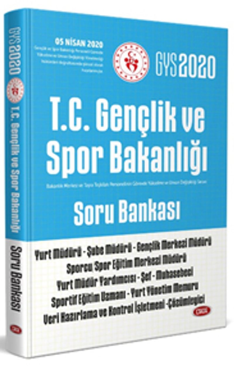 T.C. Gençlik ve Spor Bakanlığı GYS Soru Bankası kitap kapağı