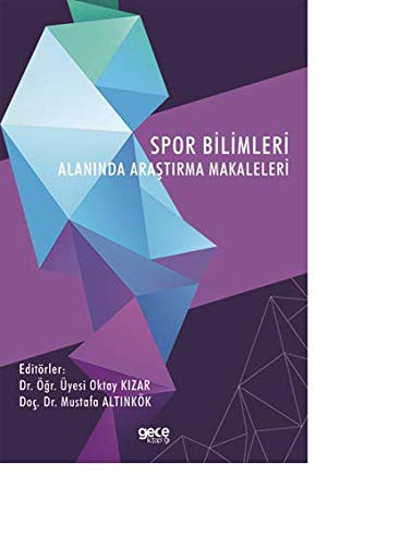 Spor Bilimleri Alanında Araştırma Makaleleri kitap kapağı