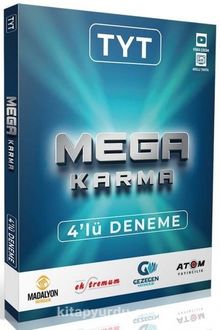 2021 Mega Karma 4'lü TYT Deneme kitap kapağı