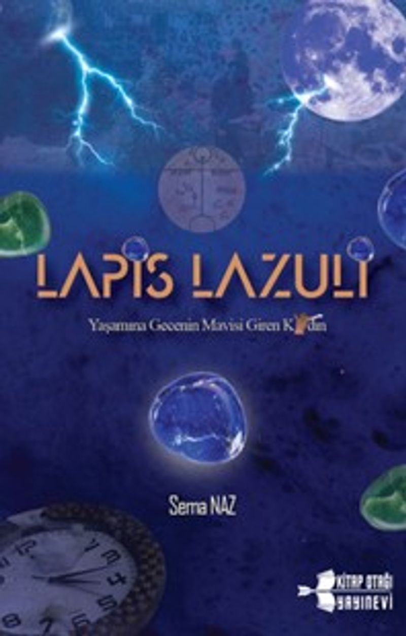 Lapis Lazuli Yaşamına Gecenin Mavisi Giren Kadın kitap kapağı