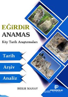 Eğirdir Anamas Köy Tarih Araştırmaları kitap kapağı