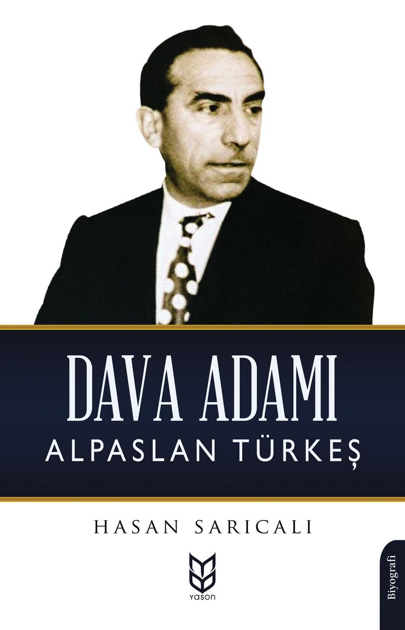 Dava Adamı Alparslan Türkeş kitap kapağı