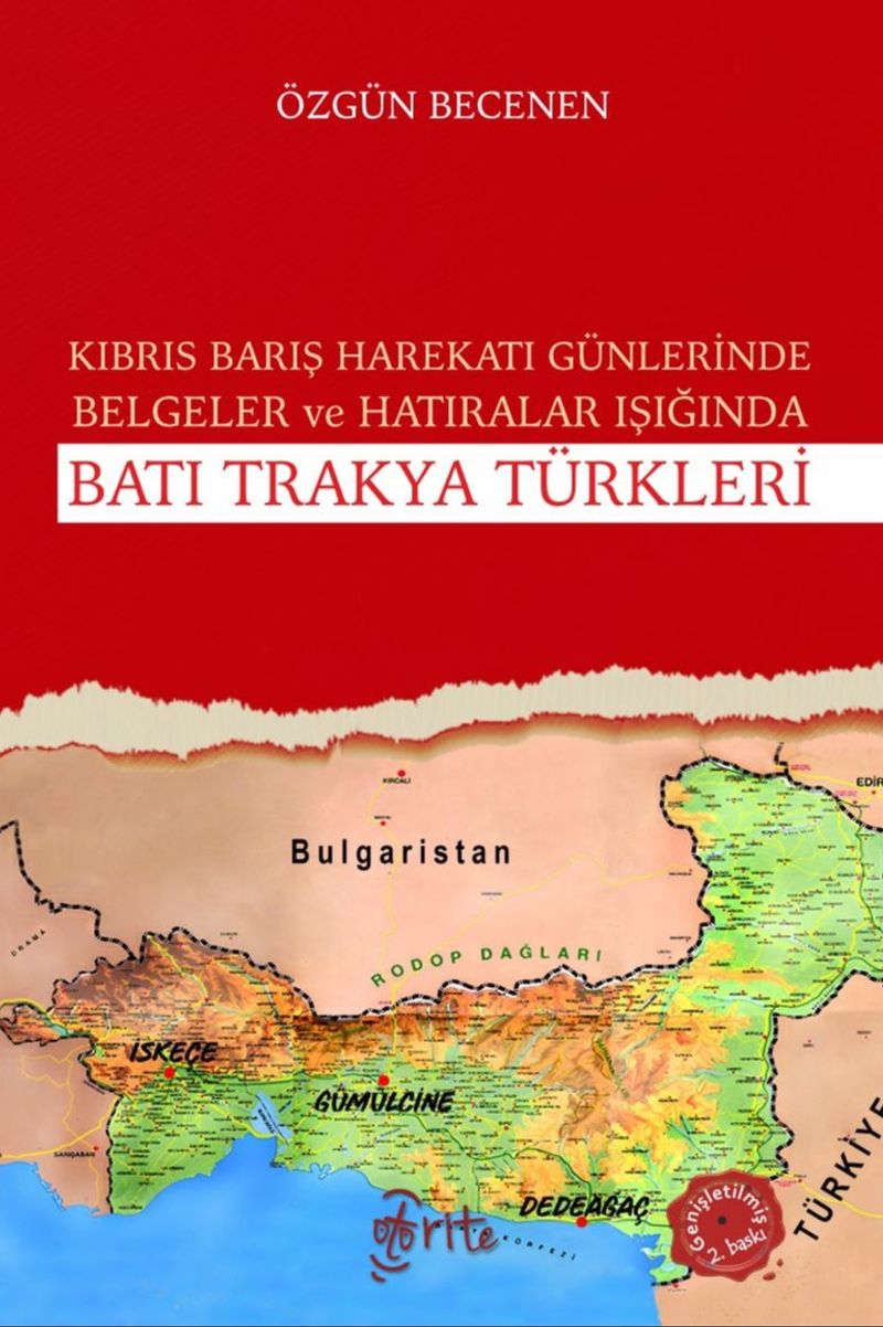 Kıbrıs Barış Harekatı Günlerinde Belgeler ve Hatıralar Işığında Batı Trakya Türkleri kitap kapağı