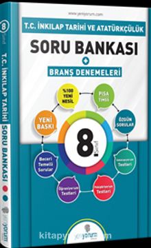 T.C. İnkilap Tarihi ve Atatürkçülük Soru Bankası Branş Denemeleri kitap kapağı