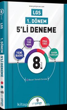 LGS 1. Dönem 5’li Deneme kitap kapağı