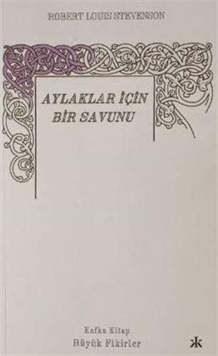 Aylaklar İçin Bir Savunu kitap kapağı