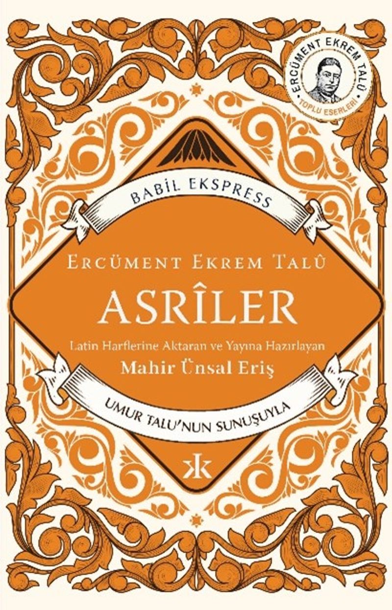 Asriler kitap kapağı