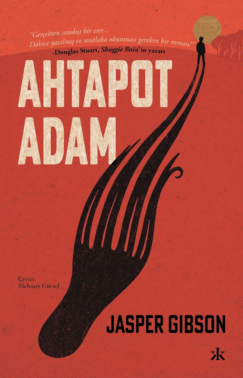 Ahtapot Adam kitap kapağı
