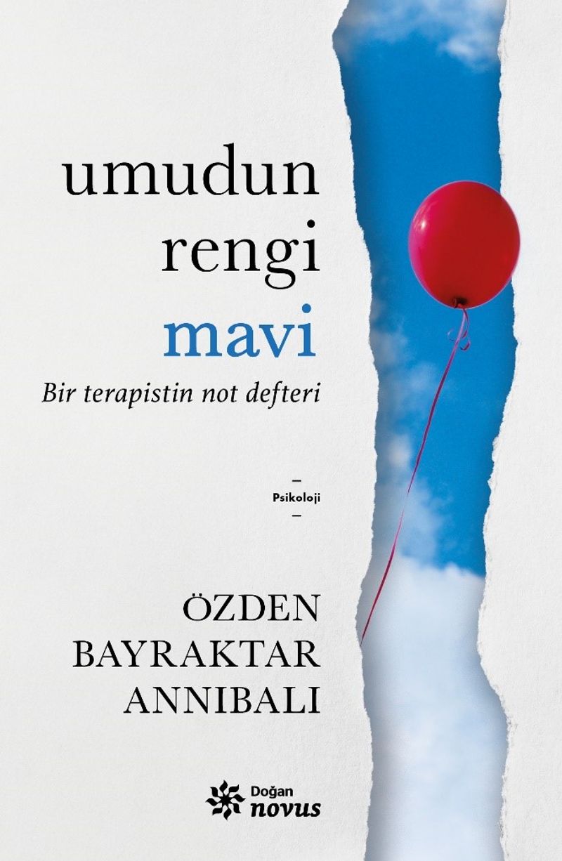 Umudun Rengi Mavi Bir Terapistin Not Defteri kitap kapağı