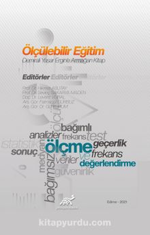 Ölçülebilir Eğitim Demirali Yaşar Ergin’e Armağan Kitap kitap kapağı