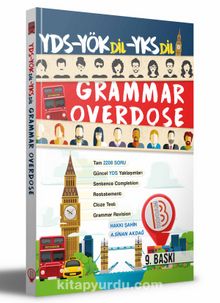 YDS YÖKDİL YKSDİL Grammar Overdose kitap kapağı