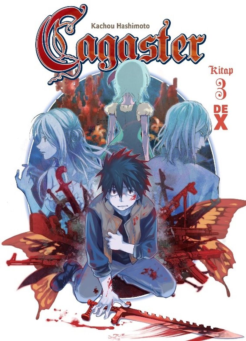 Cagaster - 3 kitap kapağı