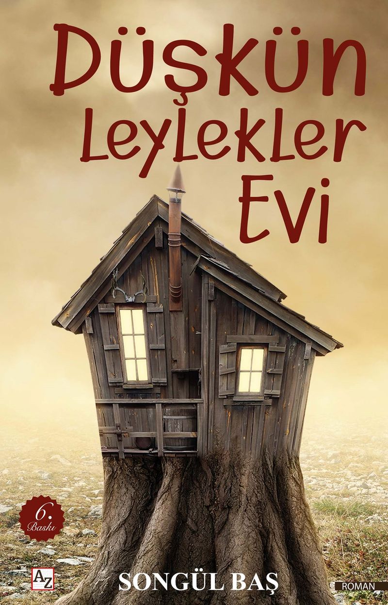Düşkün Leylekler Evi kitap kapağı