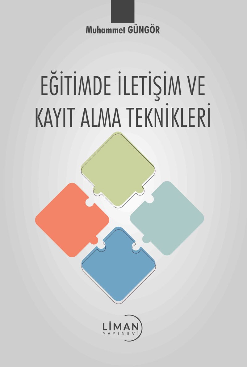 Eğitimde İletişim ve Kayıt Alma Teknikleri kitap kapağı