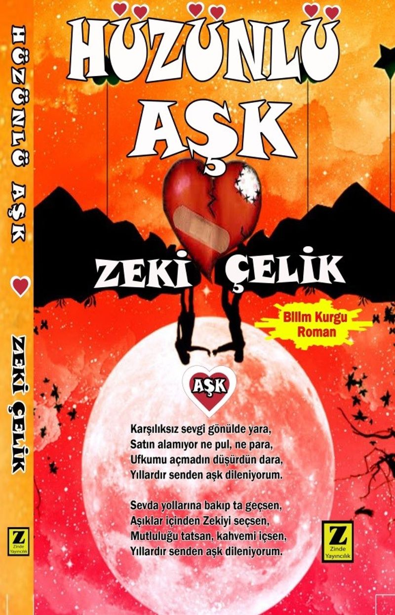 Hüzünlü Aşk kitap kapağı