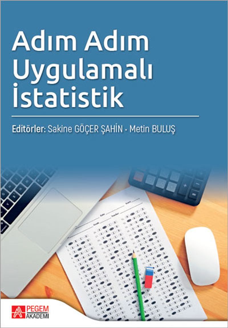 Adım Adım Uygulamalı İstatistik kitap kapağı