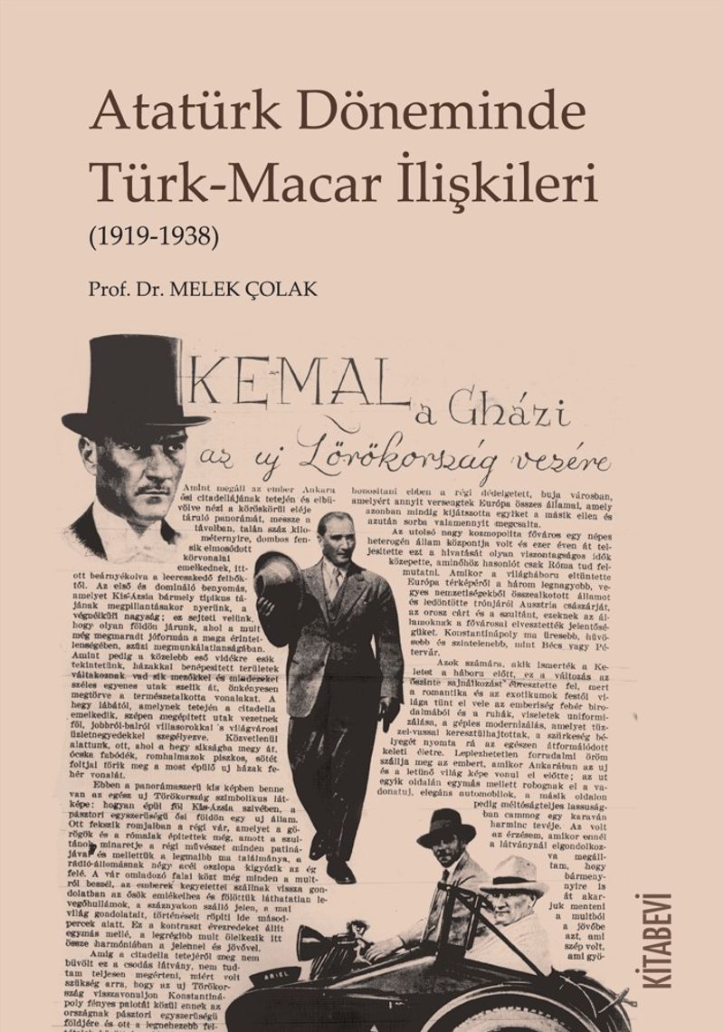 Atatürk Döneminde Türk-Macar İlişkileri kitap kapağı