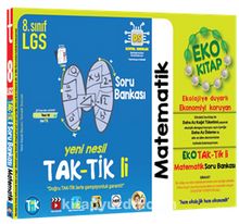 8. Sınıf Matematik Eko Taktikli Soru Bankası kitap kapağı