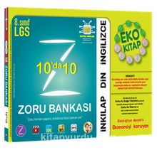 8. Sınıf 10'da 10 Eko Zoru Bankası kitap kapağı