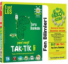 8. Sınıf Fen Bilimleri Eko Taktikli Soru Bankası kitap kapağı