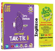 8. Sınıf İngilizce Eko Taktikli Soru Bankası kitap kapağı