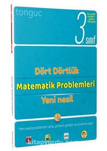 3.Sınıf Dört Dörtlük Matematik kitap kapağı