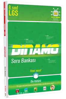 8. Sınıf LGS Din Kültürü Dinamo Soru Bankası kitap kapağı