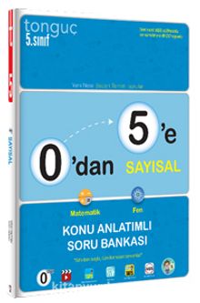 0'dan 5'e Sayısal Konu Anlatımlı Soru Bankası kitap kapağı