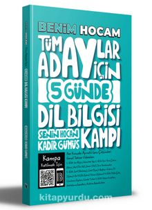 2022 Tüm Adaylar İçin 5 Günde Dil Bilgisi Kampı kitap kapağı