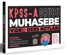 KPSS A Grubu Muhasebe Video Ders Notları kitap kapağı