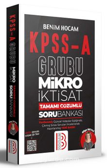 KPSS A Mikro İktisat Tamamı Çözümlü Bankası kitap kapağı