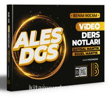 2022 ALES DGS Video Ders Notları Sayısal Mantık Sözel Mantık kitap kapağı