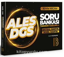 2022 ALES DGS Tamamı Çözümlü Soru Bankası Sayısal Mantık Sözel Mantık kitap kapağı