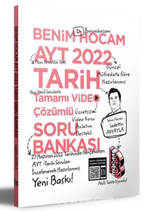 2022 AYT Tarih Tamamı Video Çözümlü Soru Bankası kitap kapağı