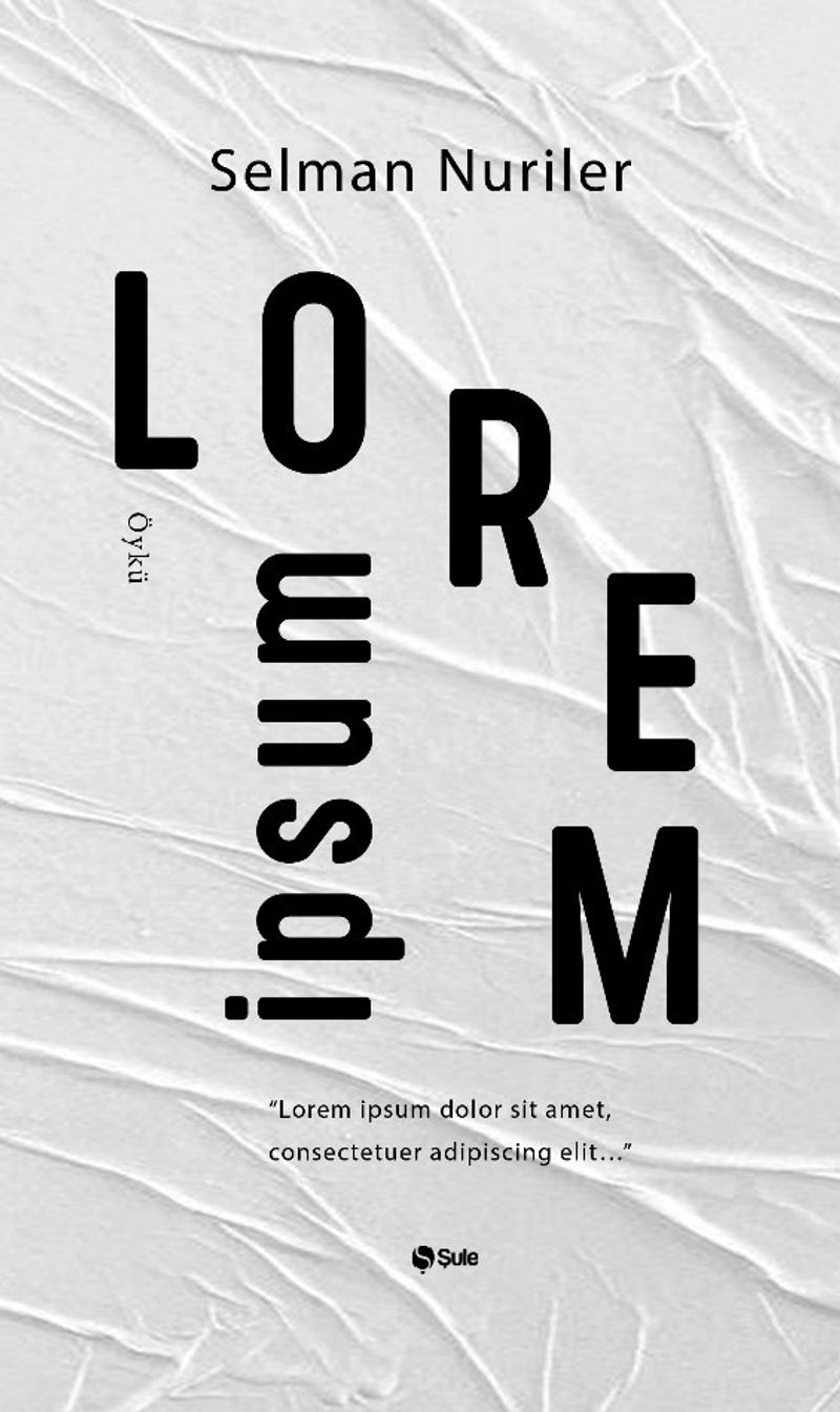 Lorem İpsum kitap kapağı