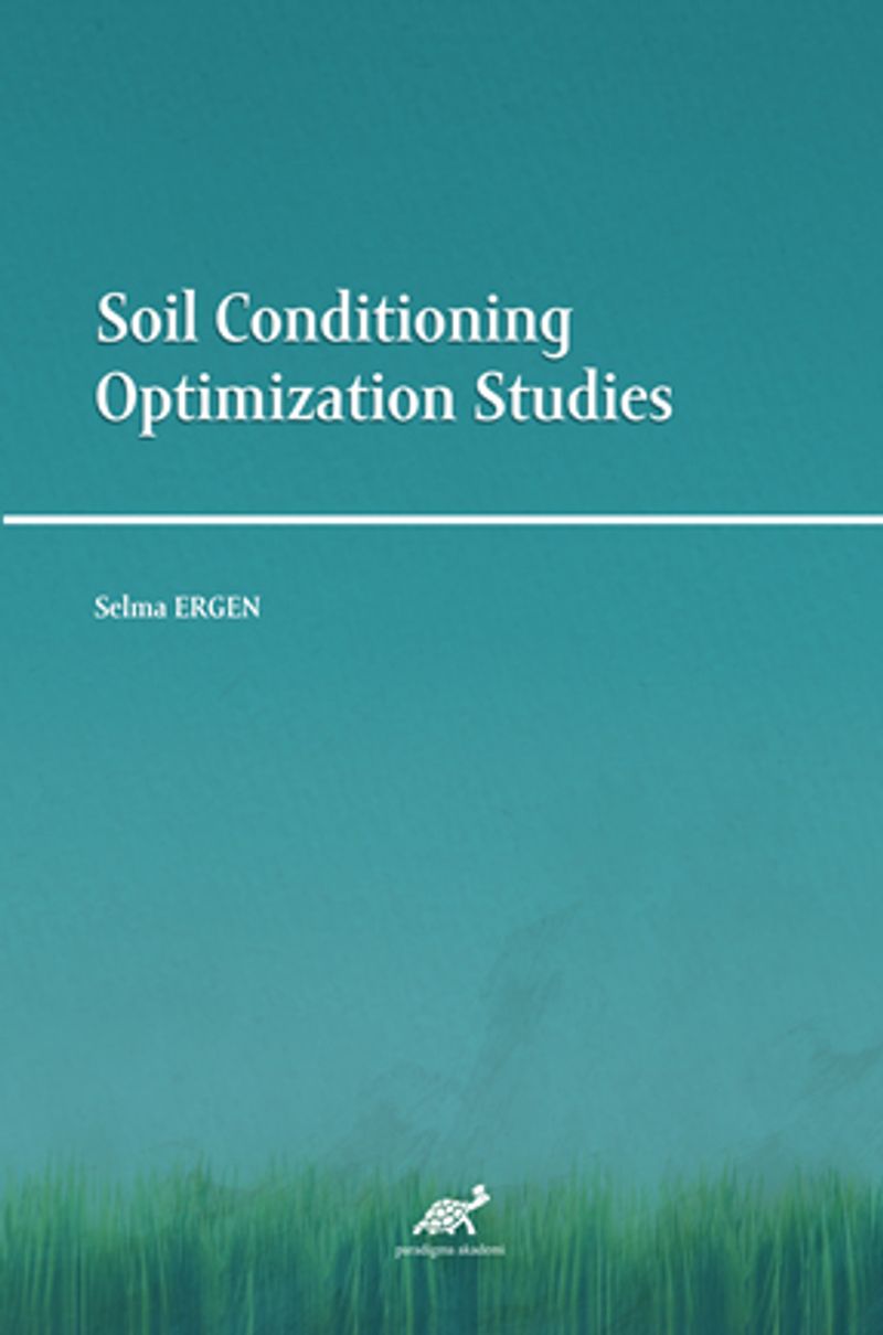 Soil Conditioning Optimization Studies kitap kapağı