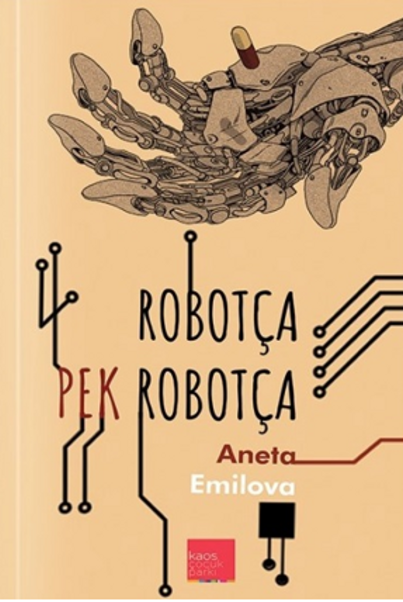 Robotça Pek Robotça kitap kapağı