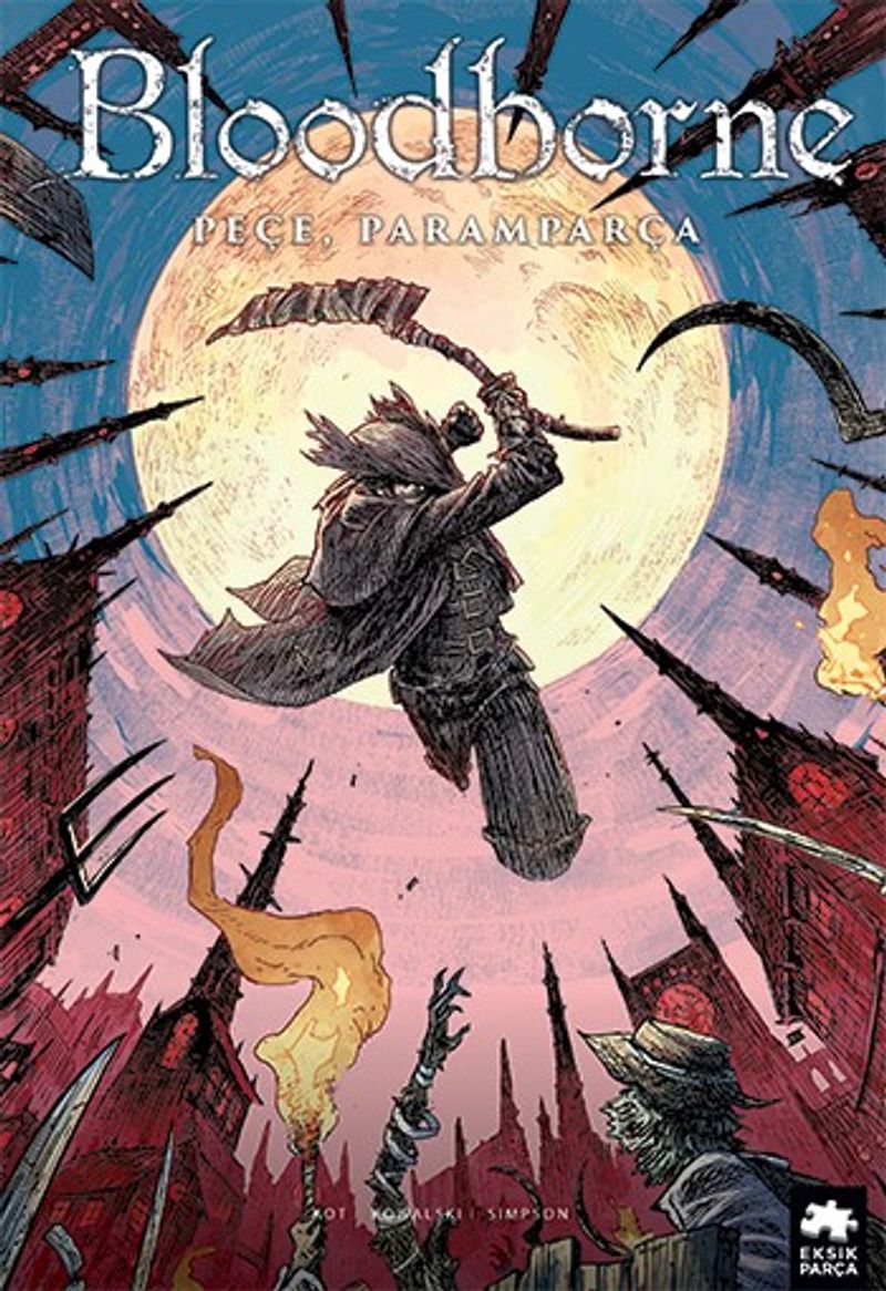 Bloodborne #4: Peçe, Paramparça kitap kapağı