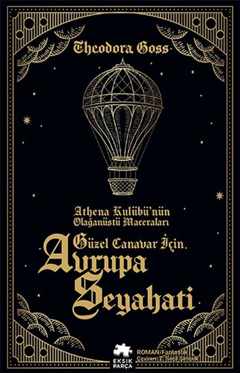 Güzel Canavar İçin Avrupa Seyahati Athena Kulübü'nün Olağanüstü Maceraları kitap kapağı