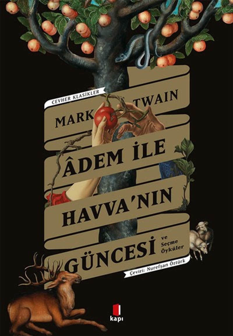 Âdem İle Havva'nın Güncesi ve Seçme Öyküler kitap kapağı